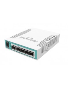 Mikrotik CRS106-1C-5S network switch Gigabit Ethernet...