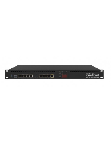 Mikrotik RB3011UIAS-RM wired router Gigabit Ethernet Black