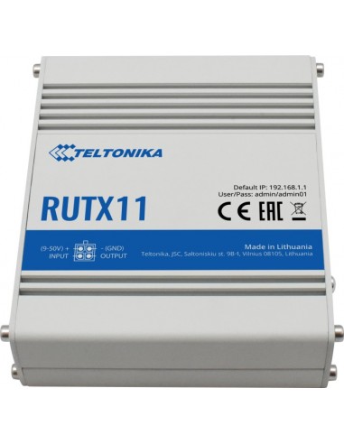 Teltonika RUTX11 wireless router Gigabit...