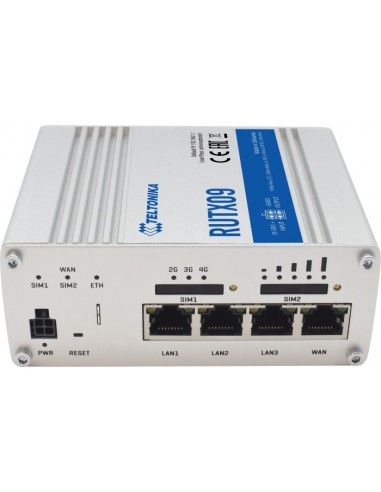 Teltonika RUTX09 wired router Aluminium