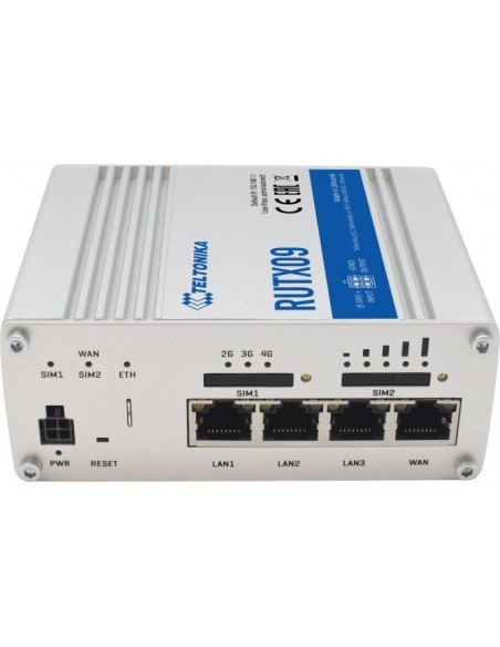 Teltonika RUTX09 wired router Aluminium