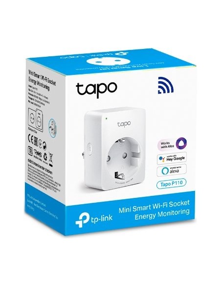 Tapo Mini Smart Wi-Fi Socket, Energy Monitoring