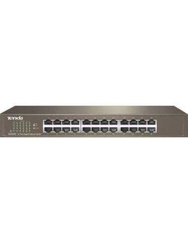 Tenda 24-port Gigabit Ethernet Switch Unmanaged Blue