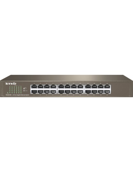 Tenda 24-port Gigabit Ethernet Switch Unmanaged Blue