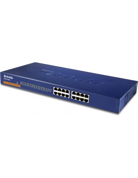 Tenda TEG1016G network switch Unmanaged Gigabit Ethernet (10/100/1000) 1U Blue