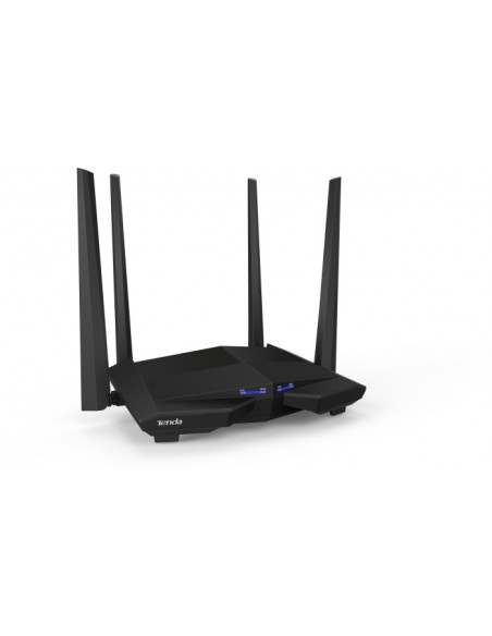 Tenda AC10U wireless router Fast Ethernet Dual-band (2.4 GHz / 5 GHz) 4G Black