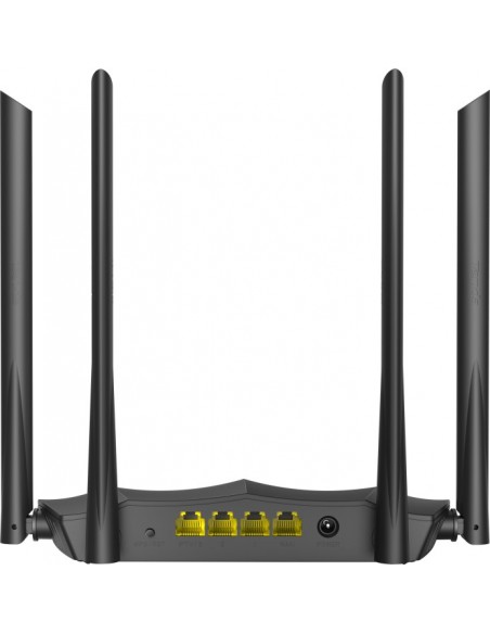 Tenda AC8 wireless router Gigabit Ethernet Dual-band (2.4 GHz / 5 GHz) 4G Black