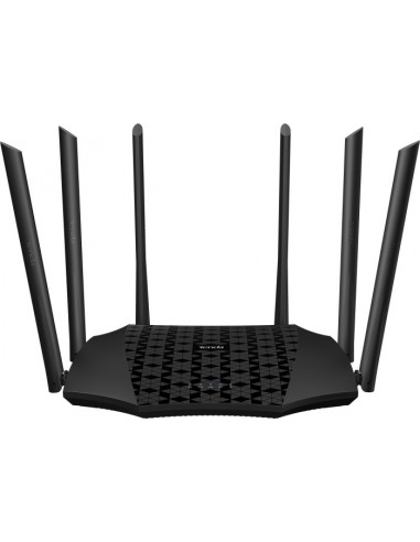 Tenda AC21 wireless router Gigabit Ethernet Dual-band (2.4 GHz / 5 GHz) 4G Black