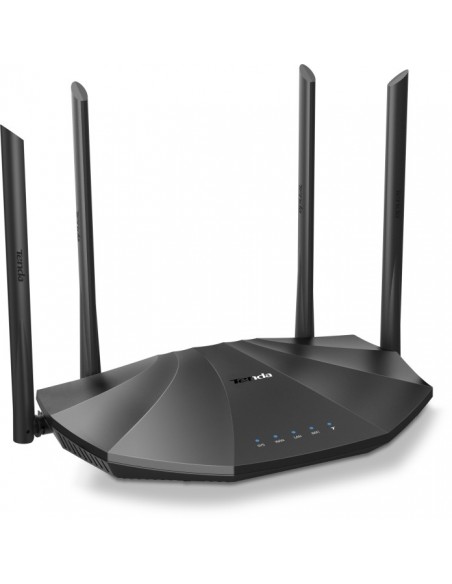 Tenda AC19 wireless router Gigabit Ethernet Dual-band (2.4 GHz / 5 GHz) 4G Black