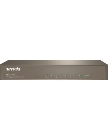 Tenda TEG1008D wired router Grey