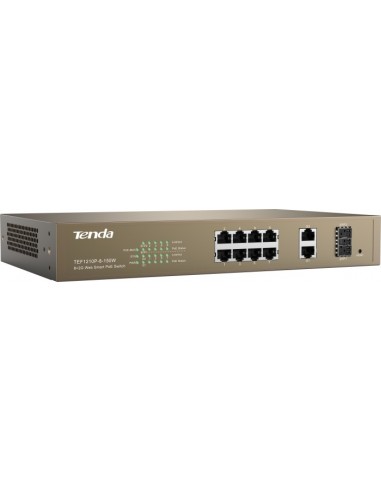 Tenda TEF1210P-8-150W Fast Ethernet (10/100)...