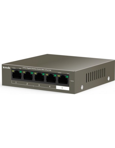 Tenda TEG1105P-4-63W-EU network switch Gigabit...