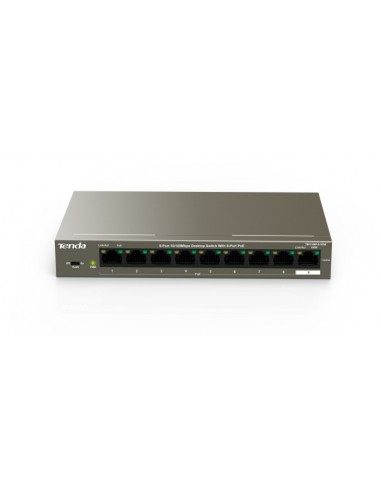 Tenda TEF1109P-8-102W network switch Fast Ethernet (10/100) Power over Ethernet (PoE) Metallic