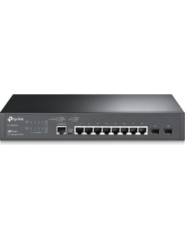 TP-LINK TL-SG3210 Managed L2 Gigabit Ethernet (10/100/1000) Power over Ethernet (PoE) Black