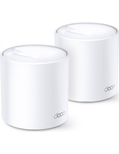 TP-LINK Deco X20 (2-pack) wireless router Gigabit Ethernet Dual-band (2.4 GHz / 5 GHz) 4G White