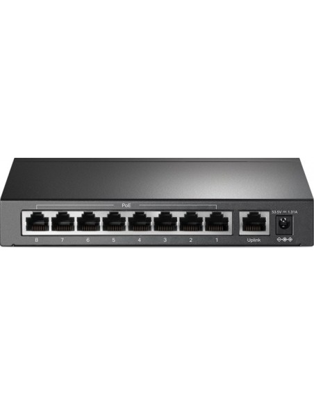 TP-LINK 9-Port 10/100Mbps Desktop Switch with 8-Port PoE+
