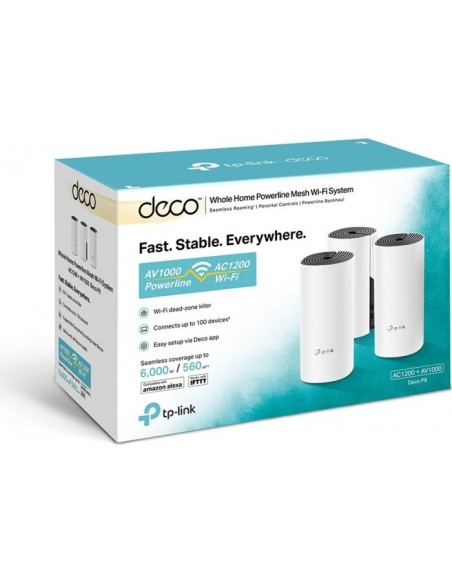 TP-LINK AC1200 + AV1000 Whole Home Hybrid Mesh Wi-Fi System