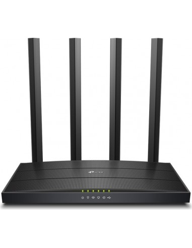 TP-LINK Archer C6U wireless router Gigabit Ethernet Dual-band (2.4 GHz / 5 GHz) 4G Black