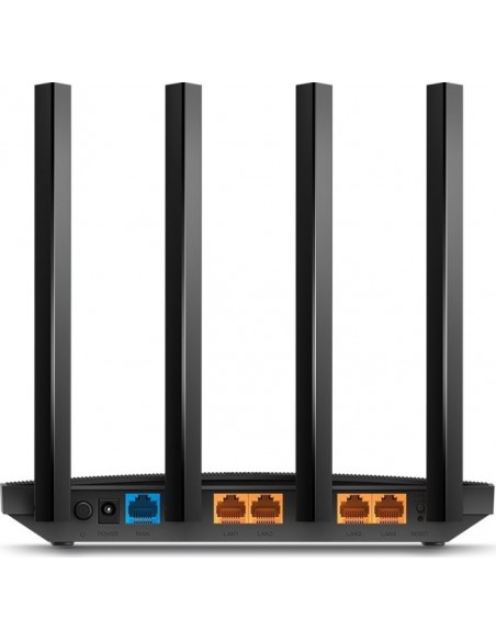 TP-LINK Archer C6U wireless router Gigabit Ethernet Dual-band (2.4 GHz / 5 GHz) 4G Black