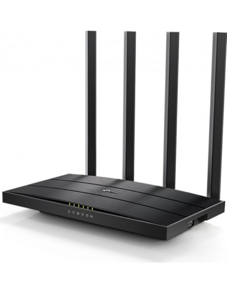 TP-LINK Archer C6U wireless router Gigabit Ethernet Dual-band (2.4 GHz / 5 GHz) 4G Black