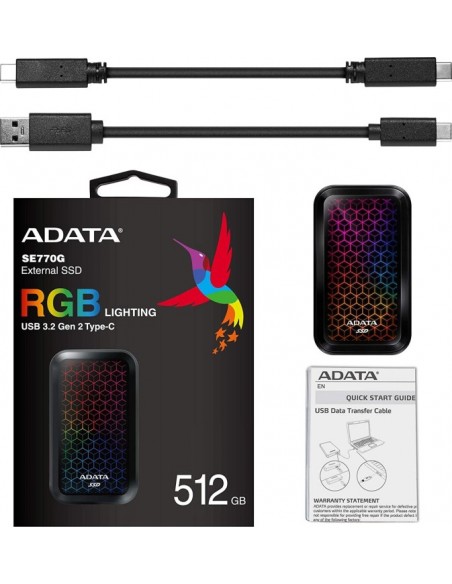 ADATA SE770G 512 GB Black