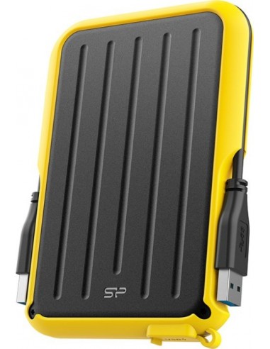 Silicon Power A66 external hard drive 2000 GB Black, Yellow