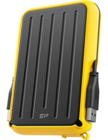 Silicon Power A66 external hard drive 4000 GB Black, Yellow