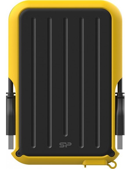 Silicon Power A66 external hard drive 4000 GB Black, Yellow