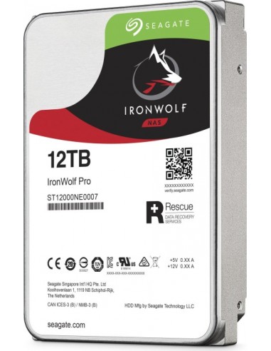 Seagate IronWolf Pro 3.5" 12000 GB Serial  ATA III
