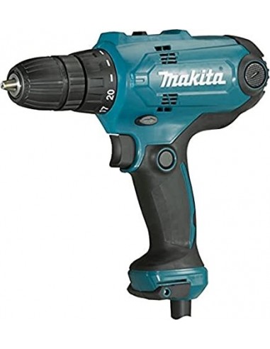 Makita DF0300 drill 1500 RPM Keyless 1.2 kg Black, Blue