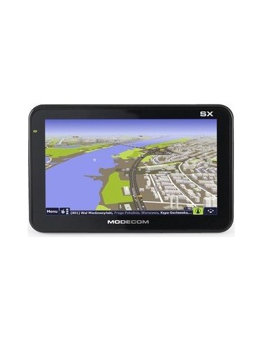 Modecom FreeWAY SX 7.1 navigator 17.8 cm (7") Touchscreen LCD Fixed Black