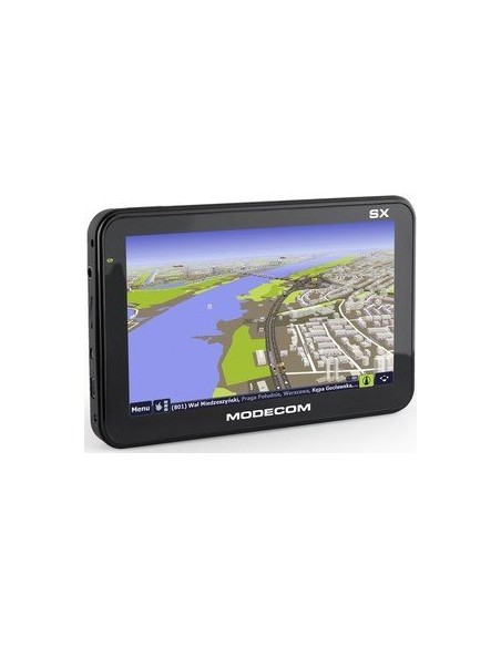 Modecom FreeWAY SX 7.1 navigator 17.8 cm (7") Touchscreen LCD Fixed Black