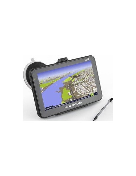 Modecom FreeWAY SX 7.1 navigator 17.8 cm (7") Touchscreen LCD Fixed Black