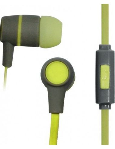 Vakoss SK-214G headphones/headset In-ear Green, Grey