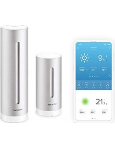 Netatmo NSW01-EC digital weather station Aluminum Wi-Fi