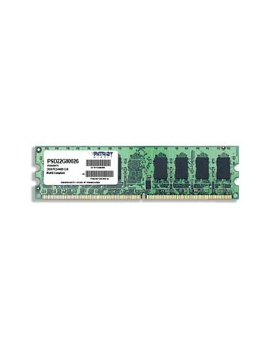 Patriot Memory 2GB PC2-6400 memory module DDR2 800 MHz