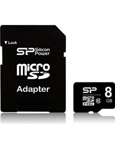 Silicon Power Elite 8GB microSDHC UHS-I memory card Class 10