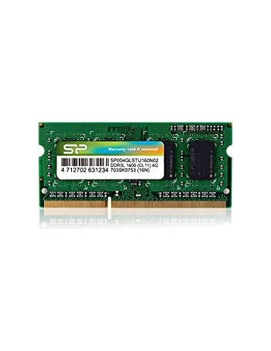 Silicon Power SP004GLSTU160N02 memory module 4 GB 1 x 4 GB DDR3L 1600 MHz