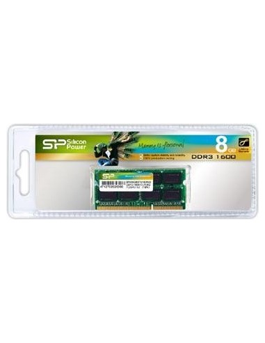 Silicon Power SP008GLLTU160N02 memory module 8 GB 1 x 8 GB DDR3L 1600 MHz