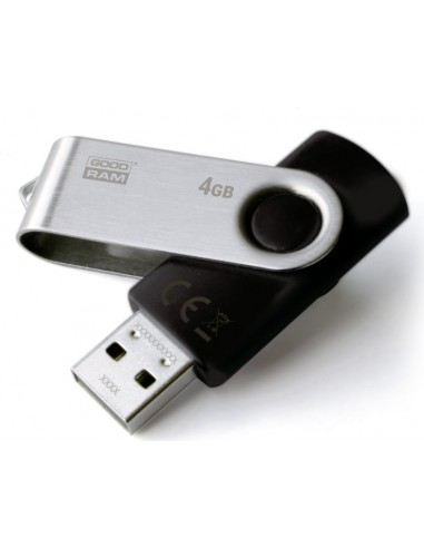 Goodram UTS2 USB flash drive 4 GB USB Type-A 2.0 Black,Silver