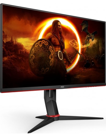 AOC 24G2SU/BK computer monitor 60.5 cm (23.8") 1920 x 1080 pixels Full HD Black, Red