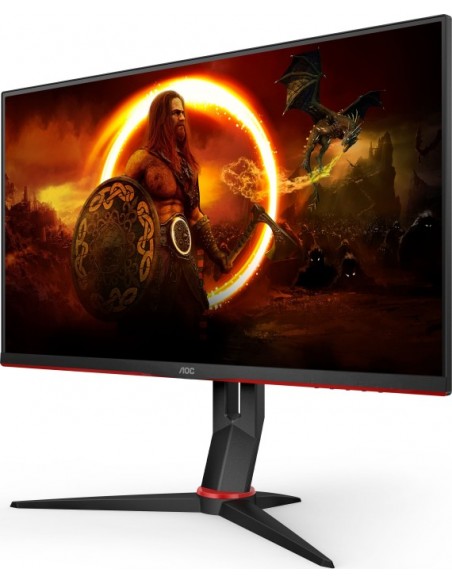 AOC 24G2SU/BK computer monitor 60.5 cm (23.8") 1920 x 1080 pixels Full HD Black, Red