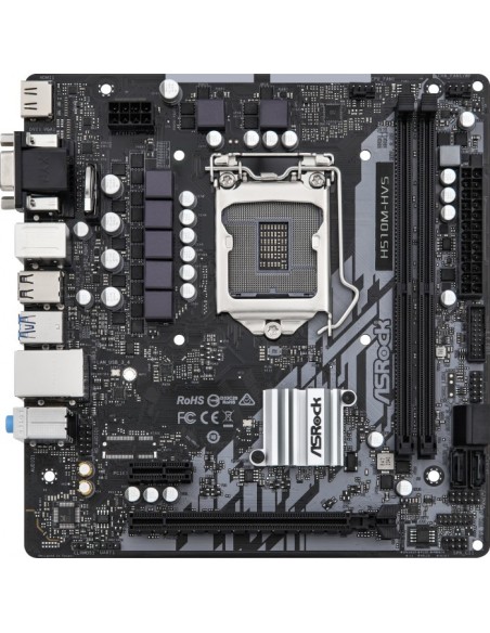 Asrock H510M-HVS R2.0 Intel H510 LGA 1200 micro ATX