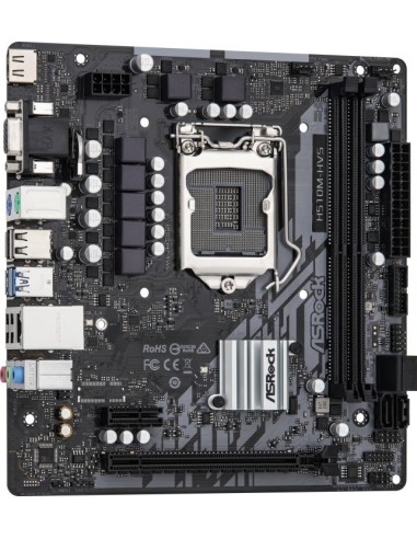 Asrock H510M-HVS R2.0 Intel H510 LGA 1200 micro...