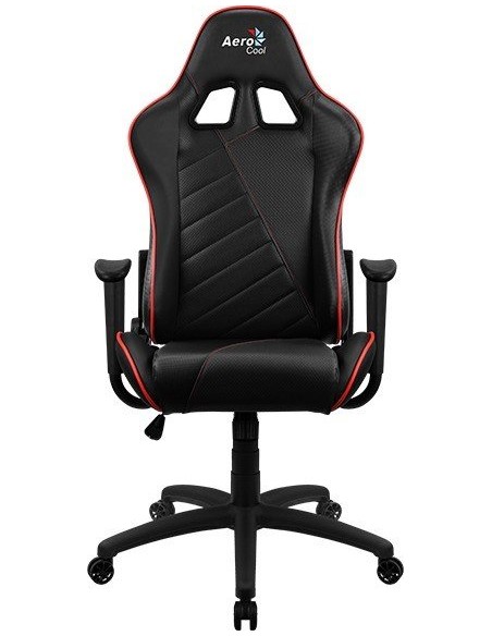 Aerocool AC110 AIR Universal gaming chair Padded seat Black,Red