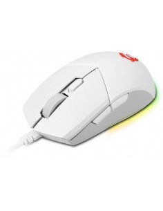 MSI CLUTCH GM11 WHITE mouse Ambidextrous USB Type-A...