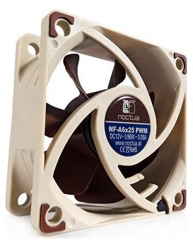 Noctua NF-A6x25 PWM case fans (NF-A6x25-PWM)