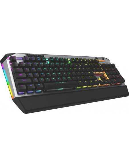 Patriot Memory V765 keyboard USB QWERTY UK English Black,Silver