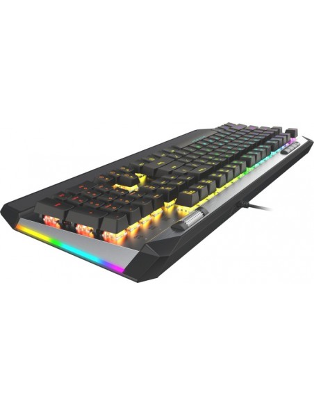 Patriot Memory V765 keyboard USB QWERTY UK English Black,Silver