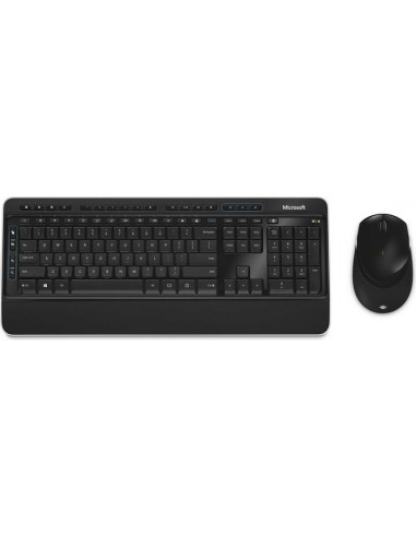 Microsoft Wireless Desktop 3050 keyboard RF Wireless QWERTY Black